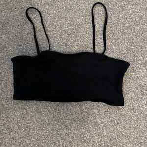 Divided Classic Black Camisole Top